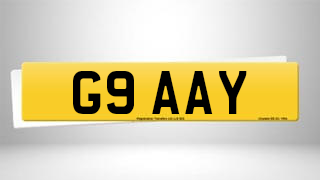 Registration G9 AAY